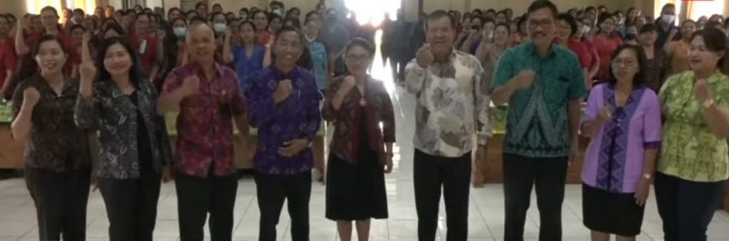 GURU PAUD DI KECAMATAN ABIANSEMAL IKUT WORKSHOP IMPLEMENTASI PEMBELAJARAN KURIKULUM MERDEKA SELAMA TIGA HARI